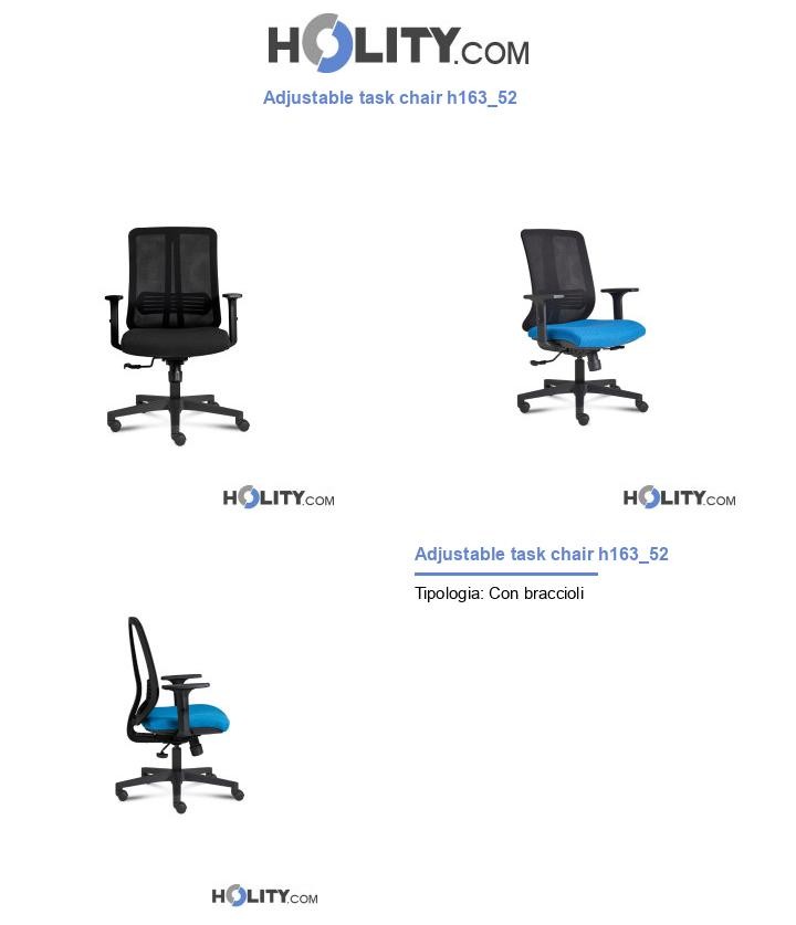 Adjustable task chair h163_52
