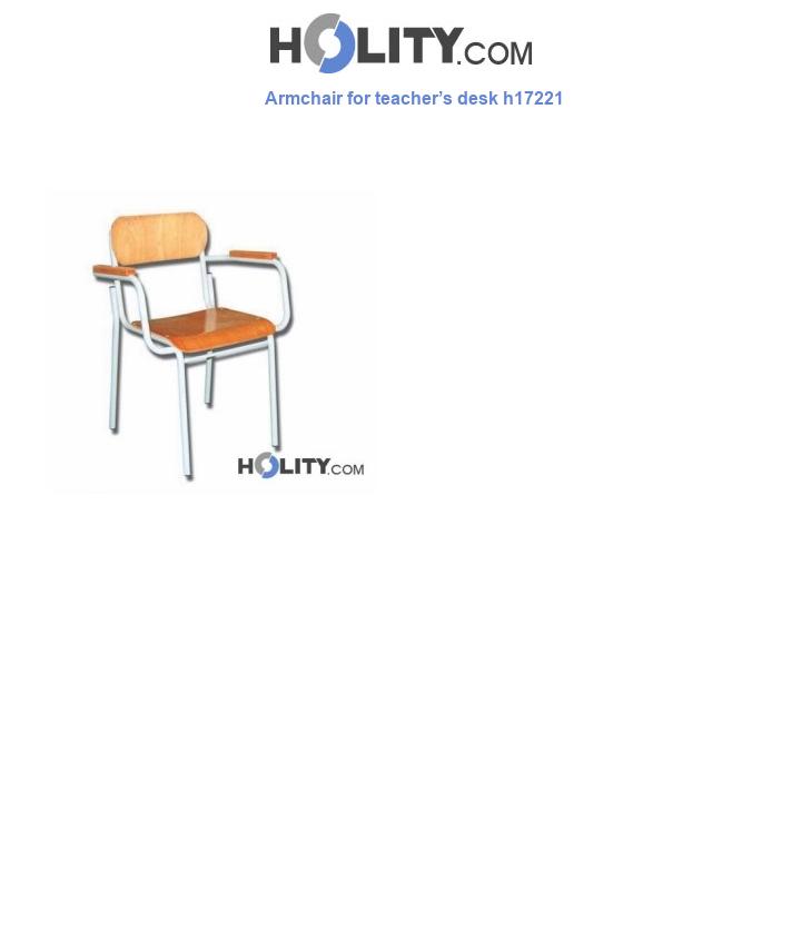 Armchair for teacher’s desk h17221