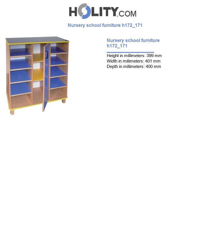Nursery school furniture h172_171