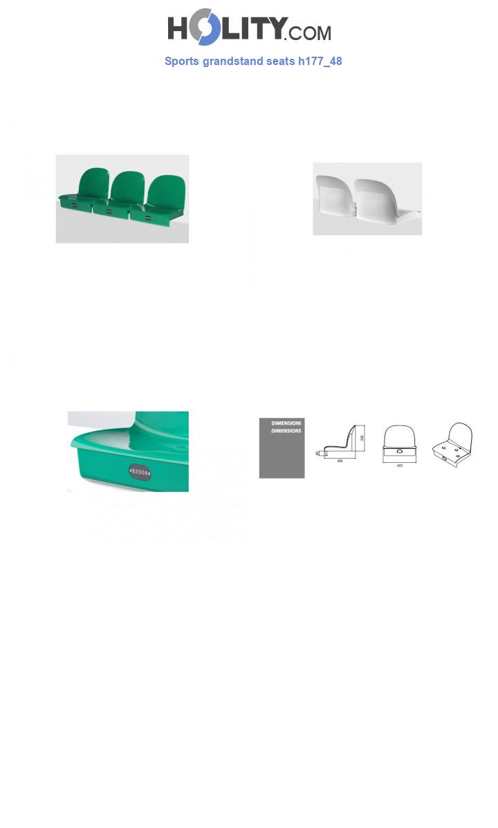 Sports grandstand seats h177_48