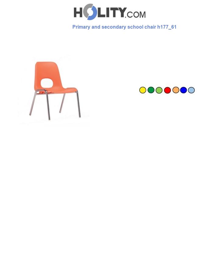 Primary and secondary school chair h177_61