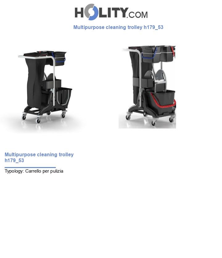 Multipurpose cleaning trolley h179_53