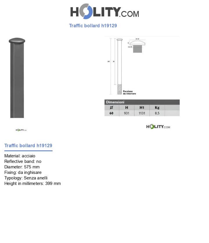 Traffic bollard h19129