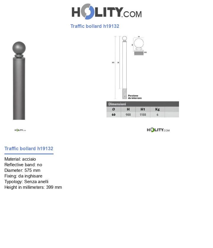 Traffic bollard h19132