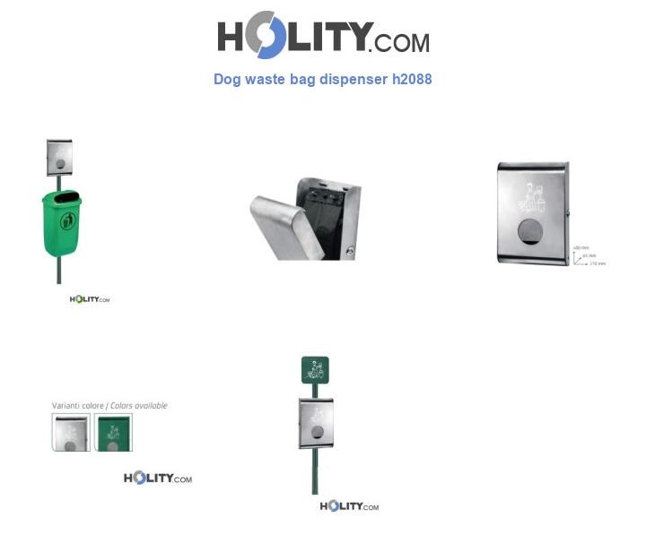 Dog waste bag dispenser h2088