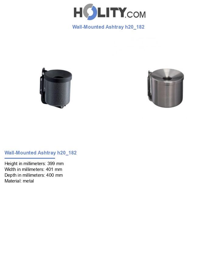 Wall-Mounted Ashtray h20_182