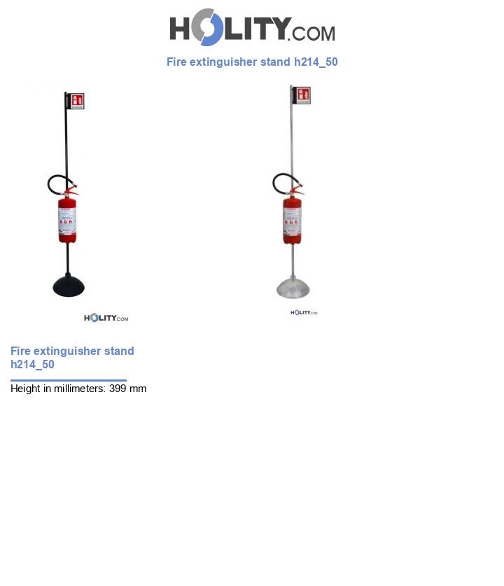Fire extinguisher stand h214_50