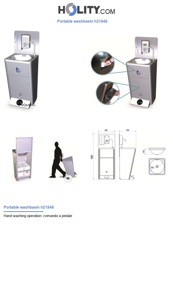 Portable washbasin h21848