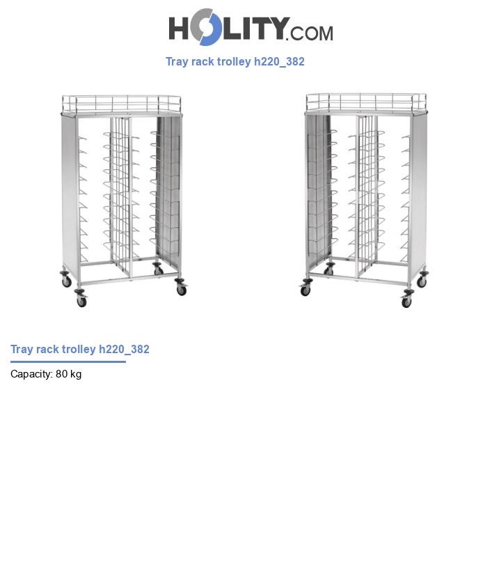 Tray rack trolley h220_382