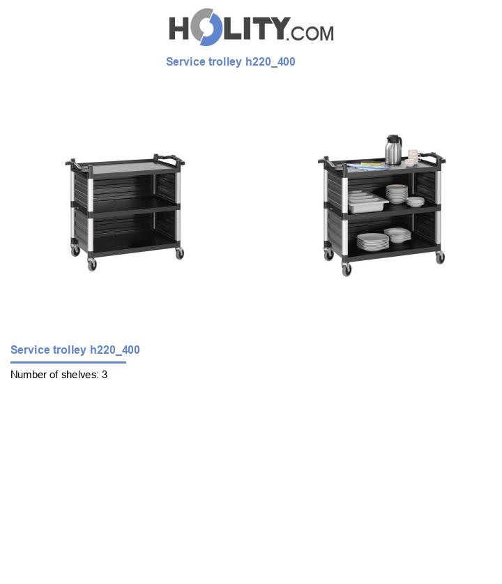 Service trolley h220_400