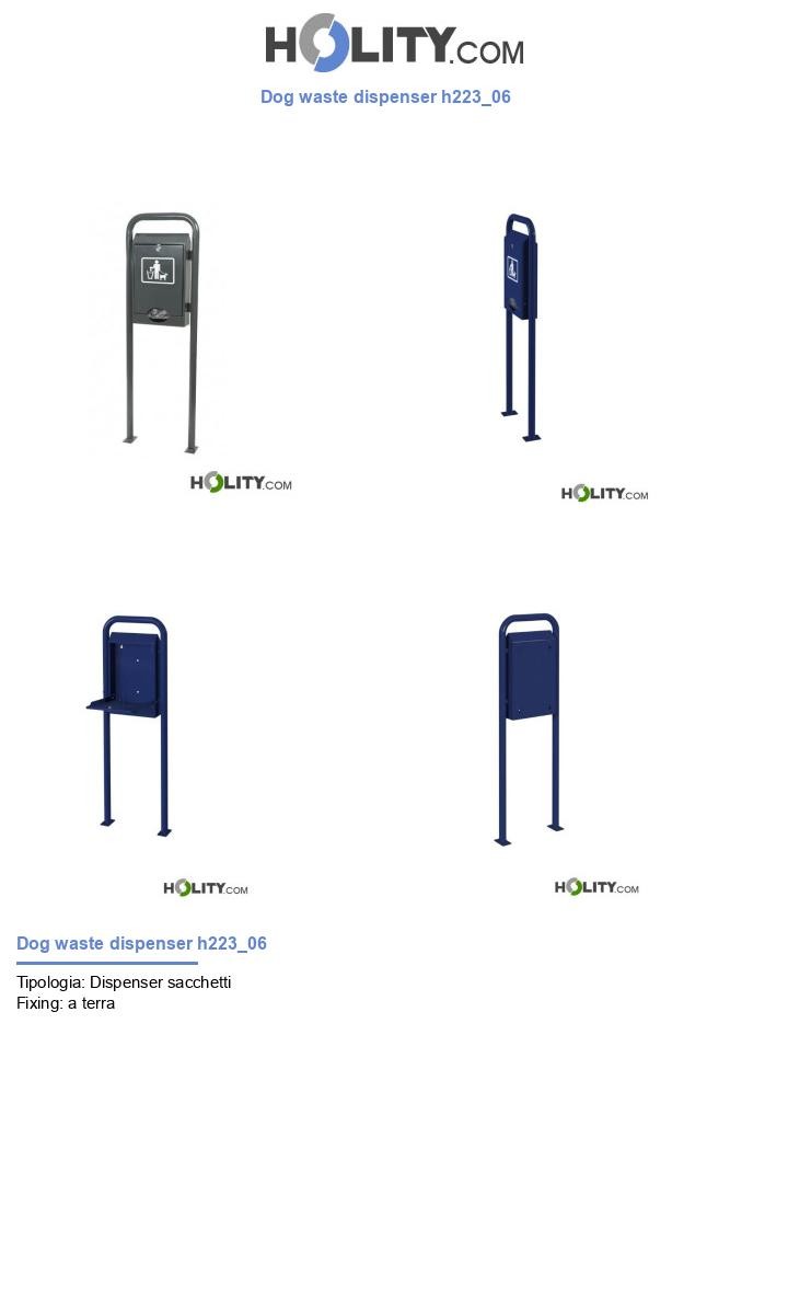 Dog waste dispenser h223_06