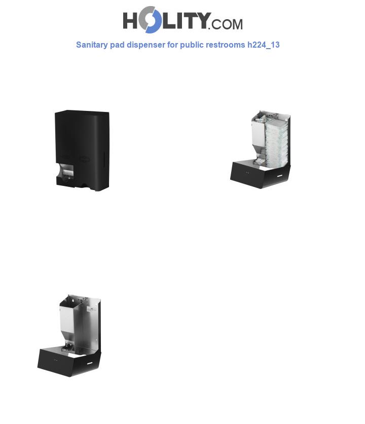 Sanitary pad dispenser for public restrooms h224_13