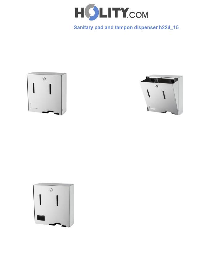 Sanitary pad and tampon dispenser h224_15
