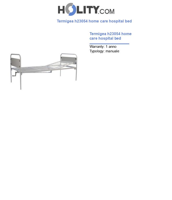 Termigea h23054 home care hospital bed