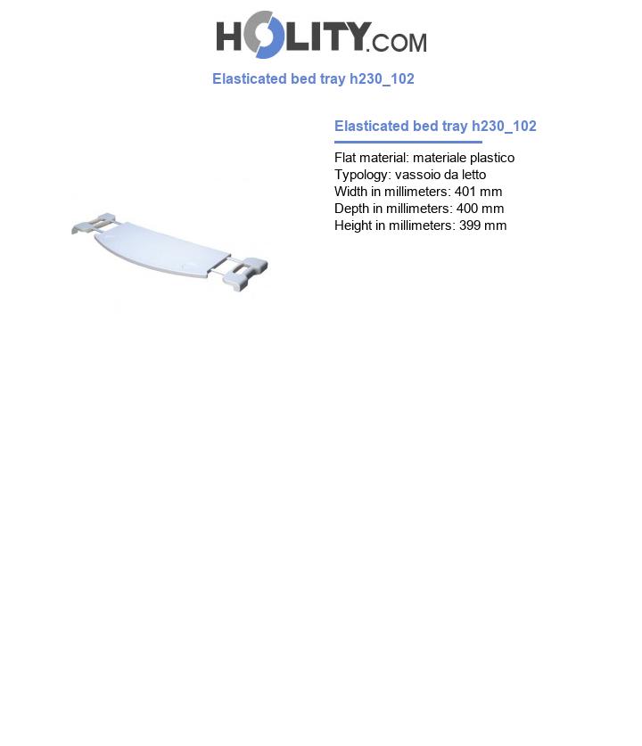 Elasticated bed tray h230_102