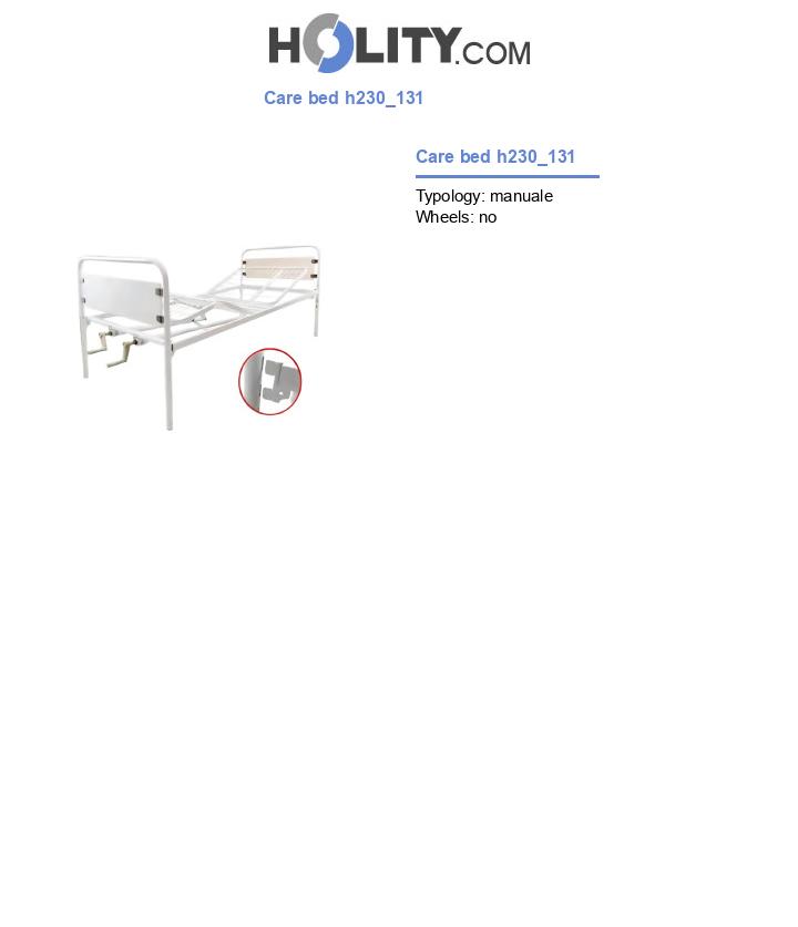 Care bed h230_131