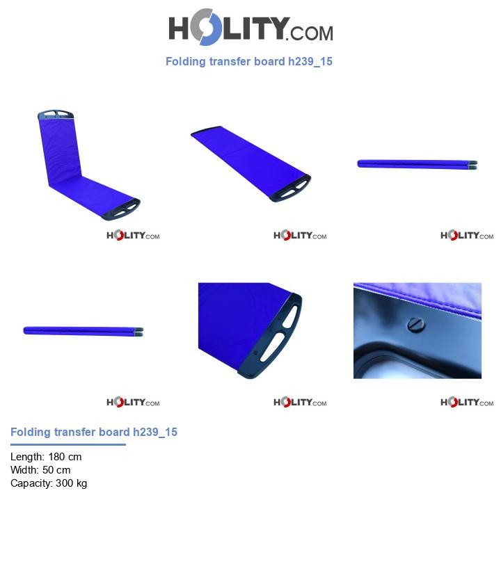Folding transfer board h239_15