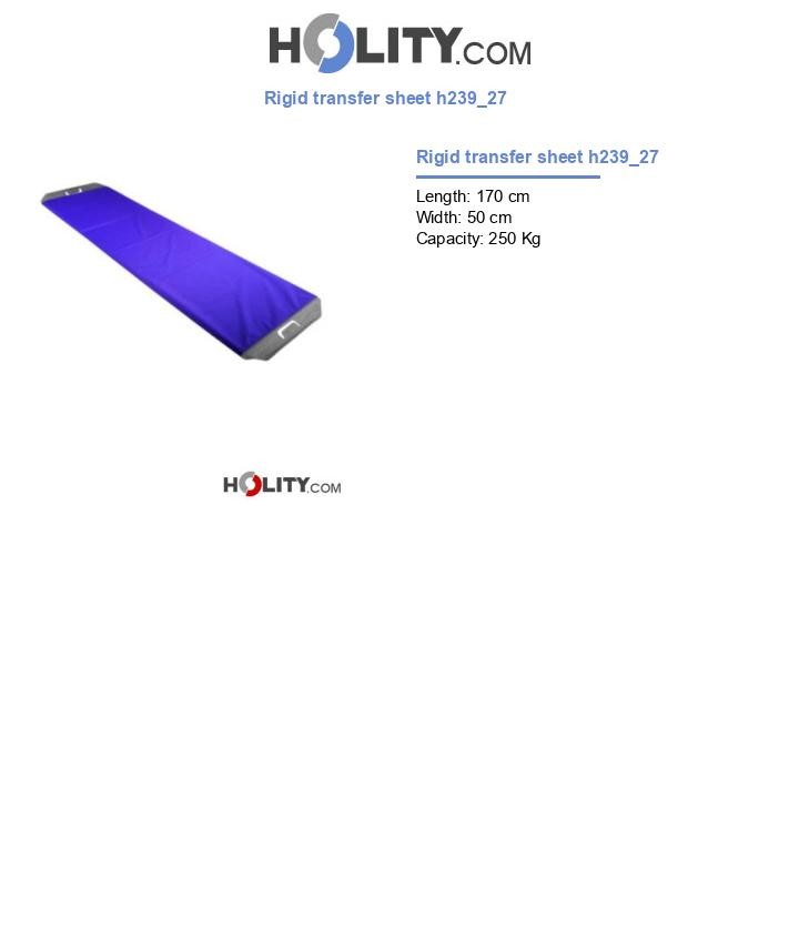Rigid transfer sheet h239_27
