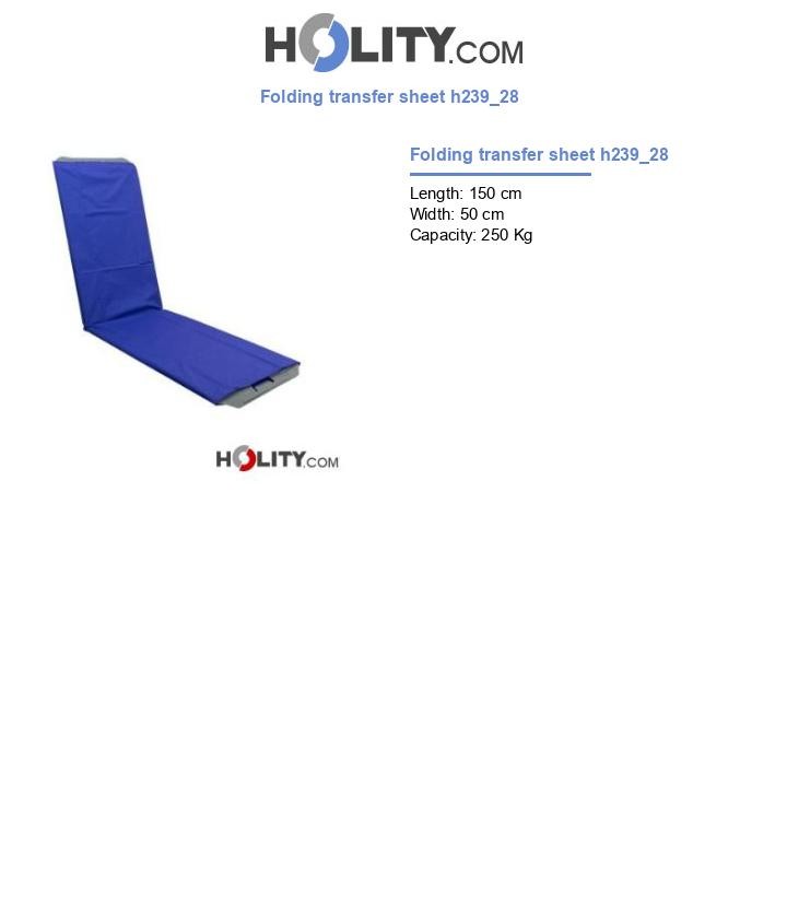 Folding transfer sheet h239_28