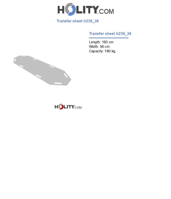 Transfer sheet h239_36