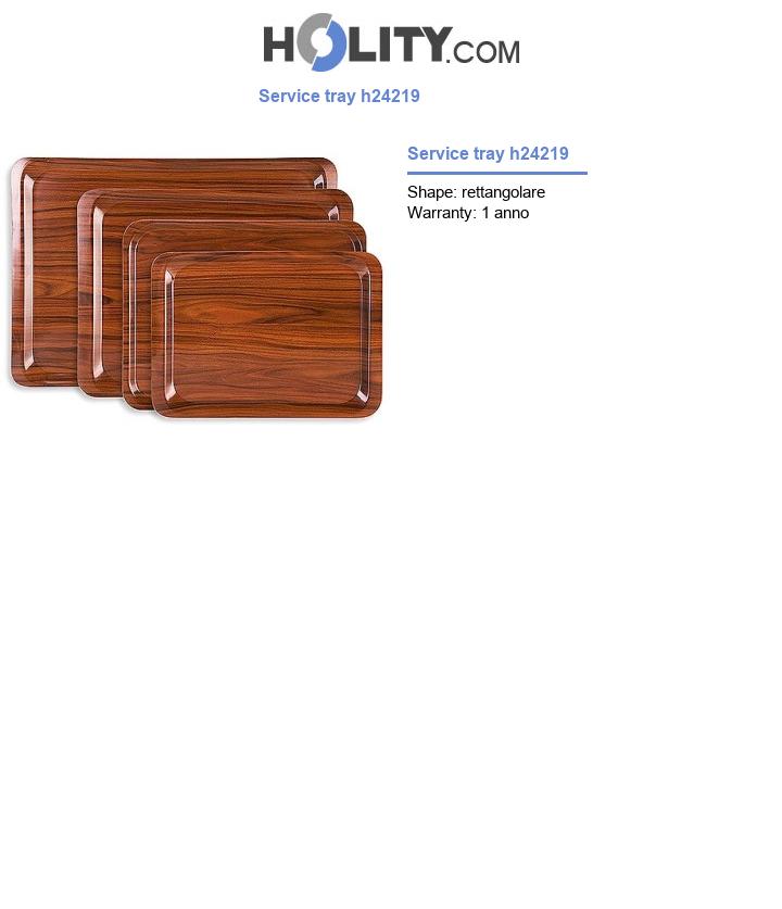Service tray h24219