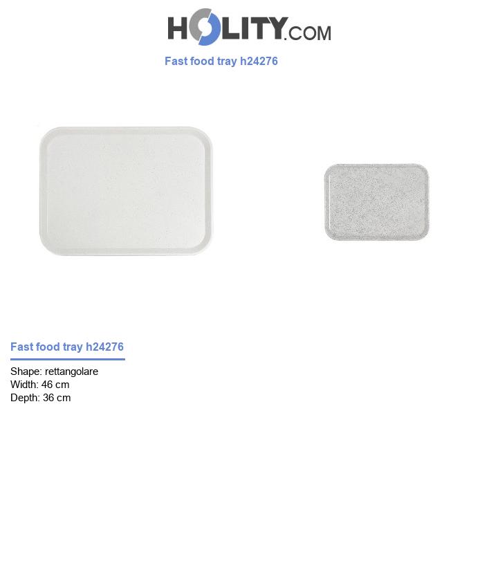 Fast food tray h24276