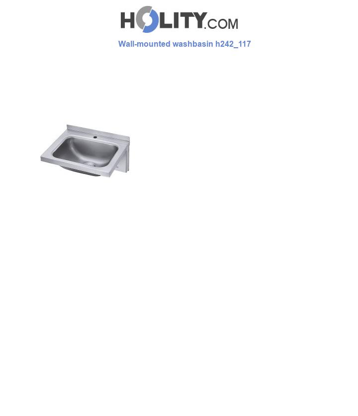 Wall-mounted washbasin h242_117