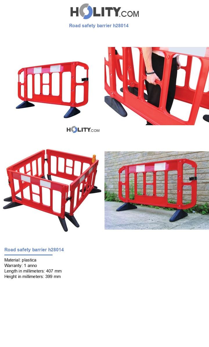 Road safety barrier h28014