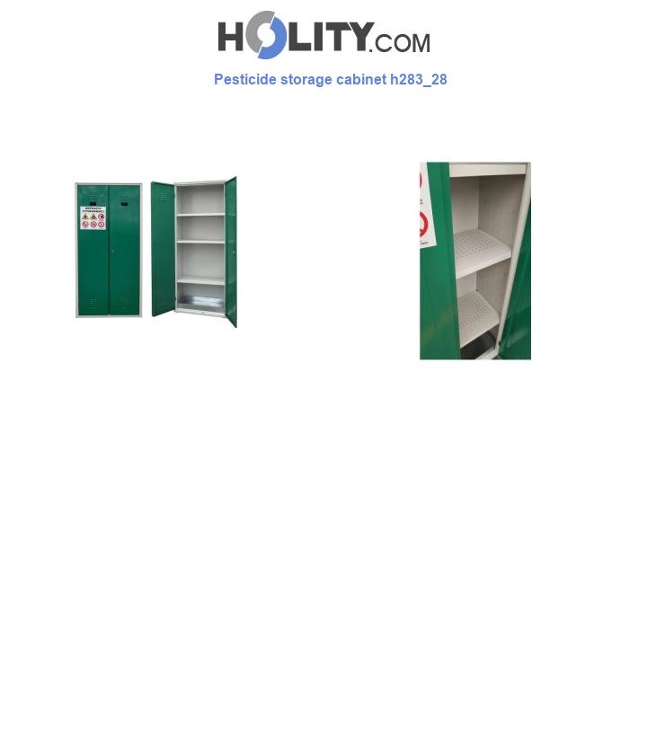 Pesticide storage cabinet h283_28