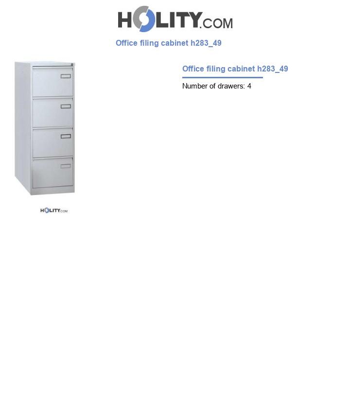 Office filing cabinet h283_49