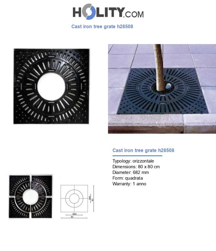 Cast iron tree grate h28508