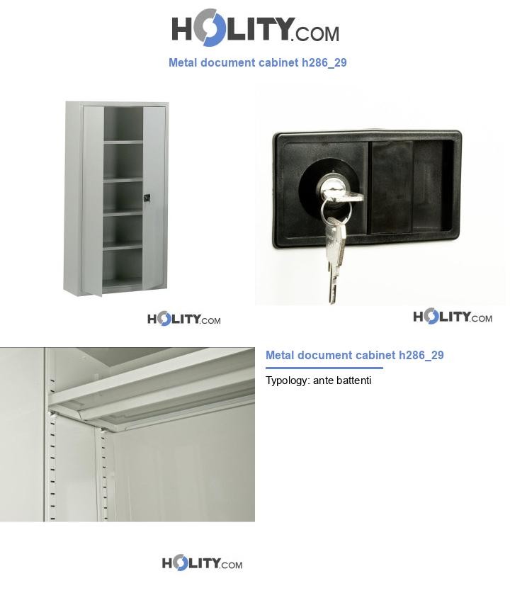 Metal document cabinet h286_29