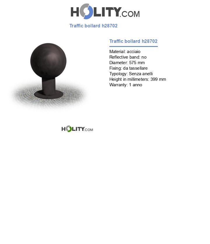 Traffic bollard h28702