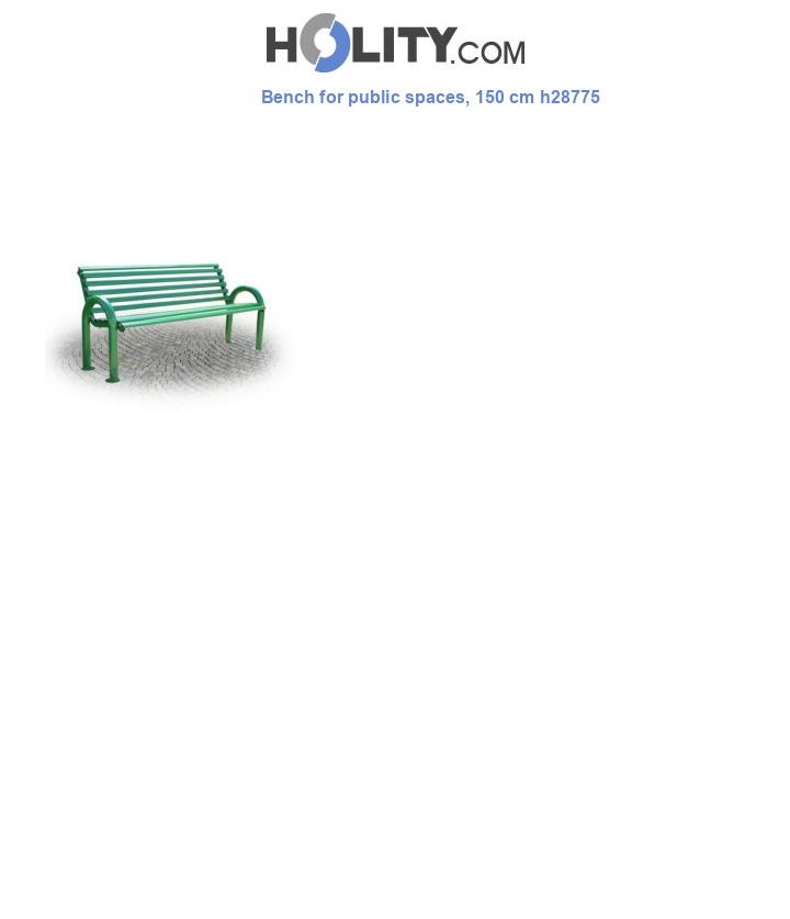Bench for public spaces, 150 cm h28775