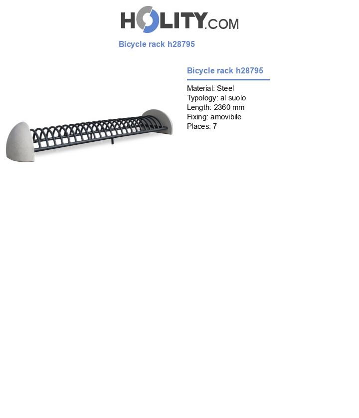 Bicycle rack h28795