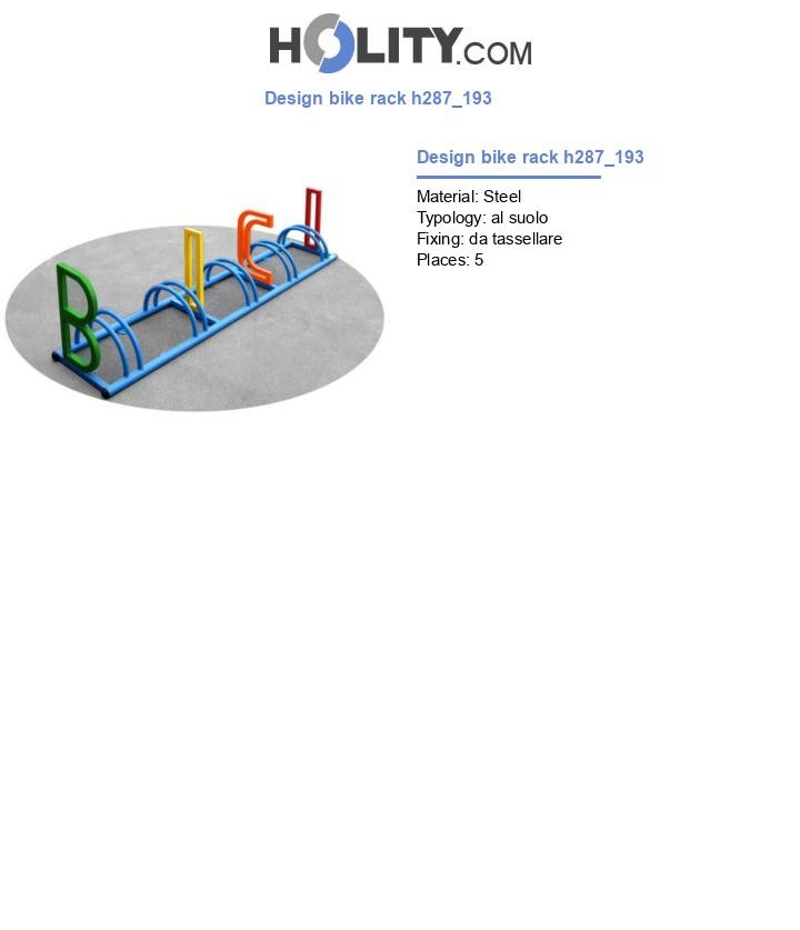 Design bike rack h287_193