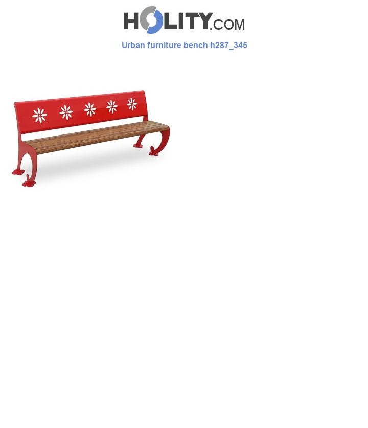 Urban furniture bench h287_345