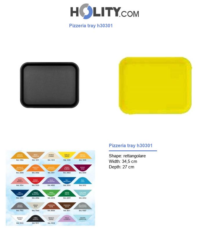 Pizzeria tray h30301