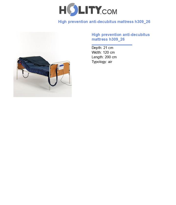 High prevention anti-decubitus mattress h309_26