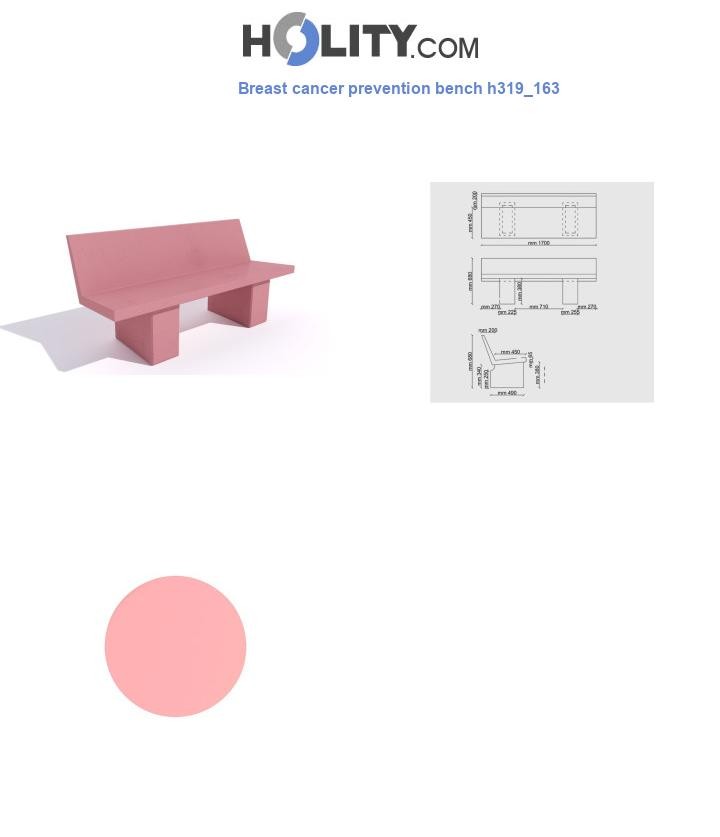 Breast cancer prevention bench h319_163