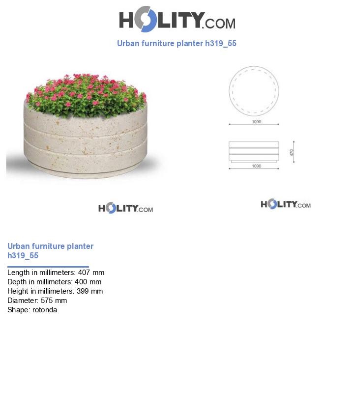 Urban furniture planter h319_55