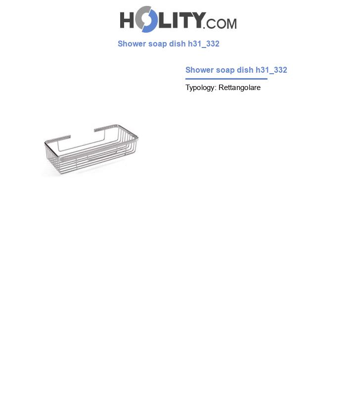 Shower soap dish h31_332