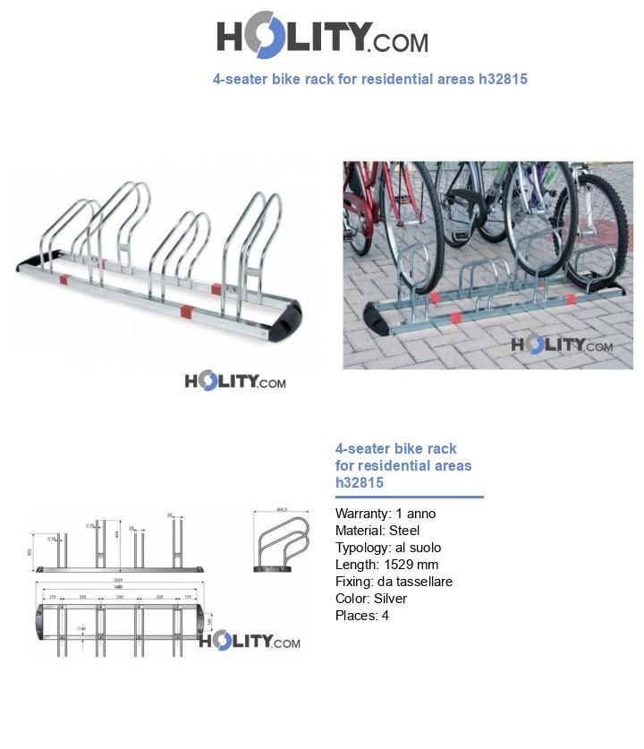 4-seater bike rack for residential areas h32815