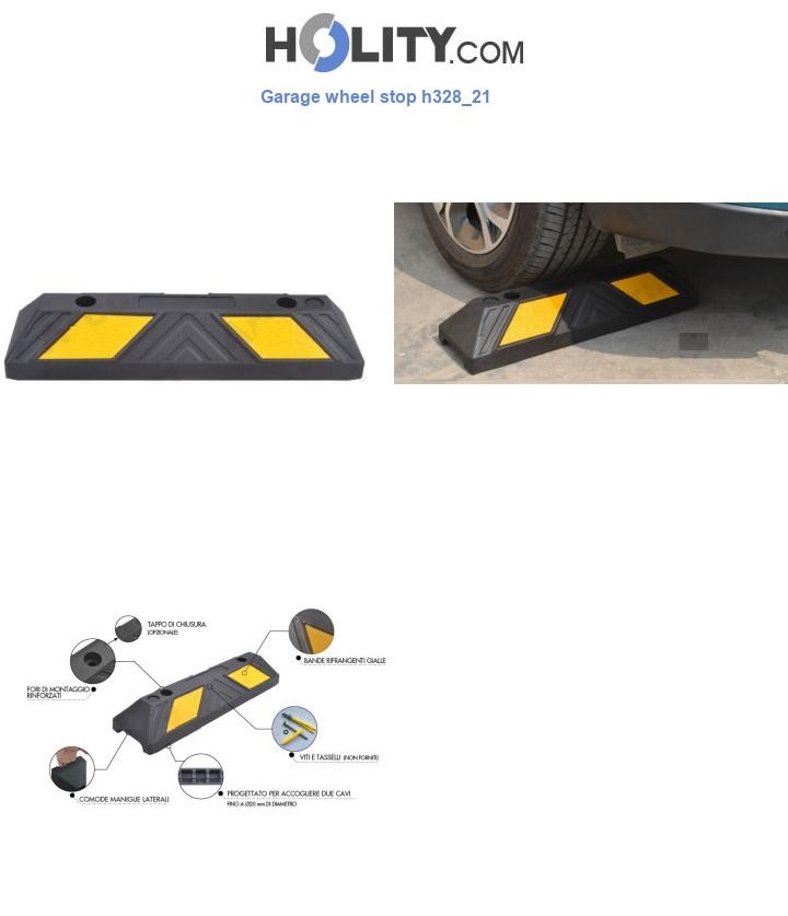 Garage wheel stop h328_21