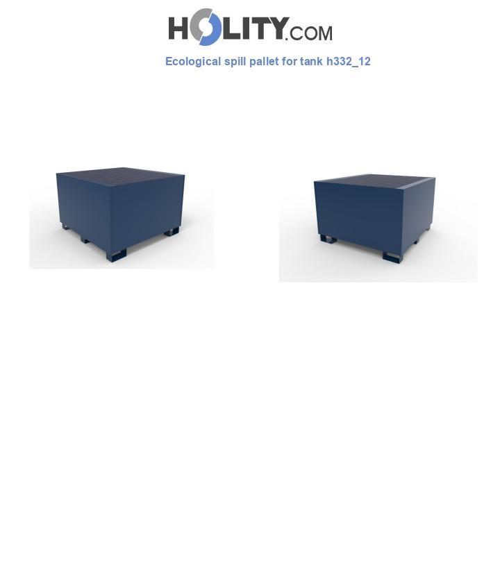 Ecological spill pallet for tank h332_12