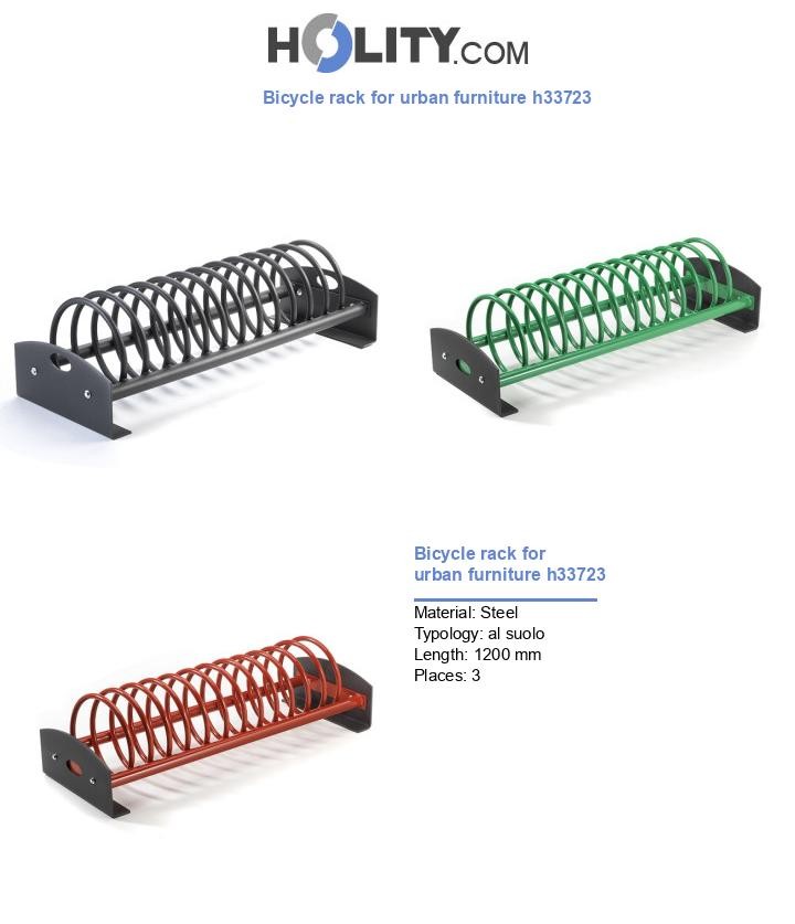 Bicycle rack for urban furniture h33723