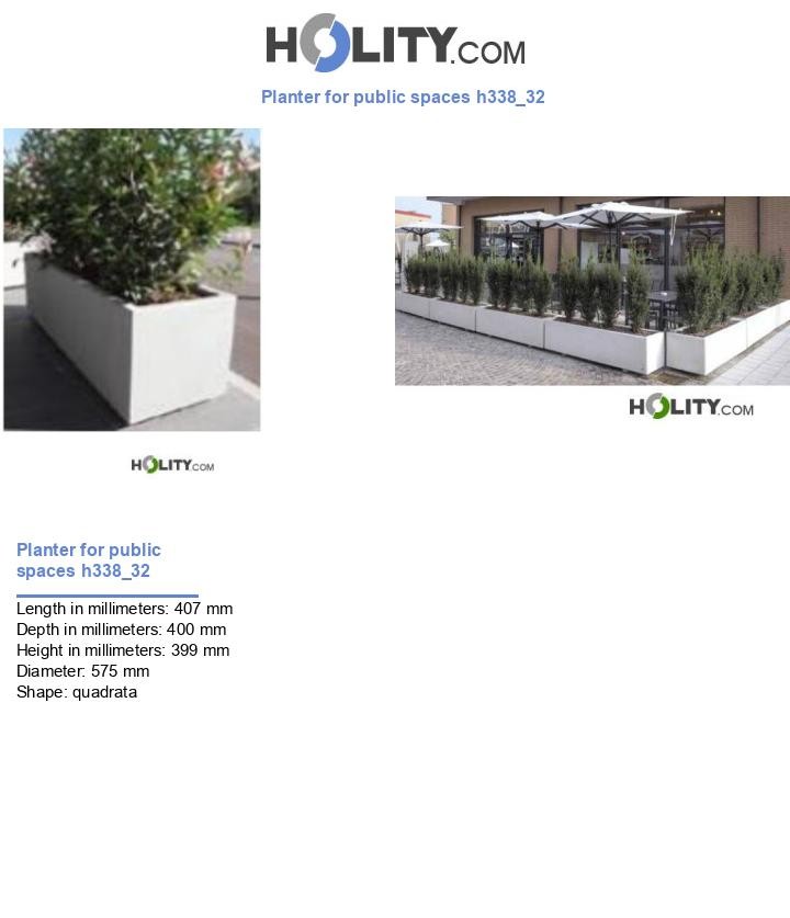 Planter for public spaces h338_32