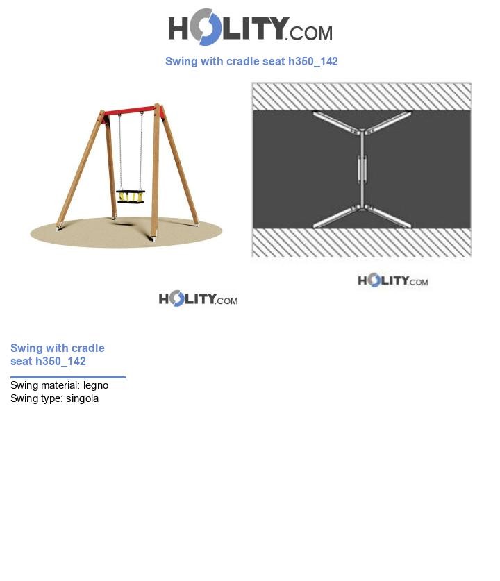 Swing with cradle seat h350_142
