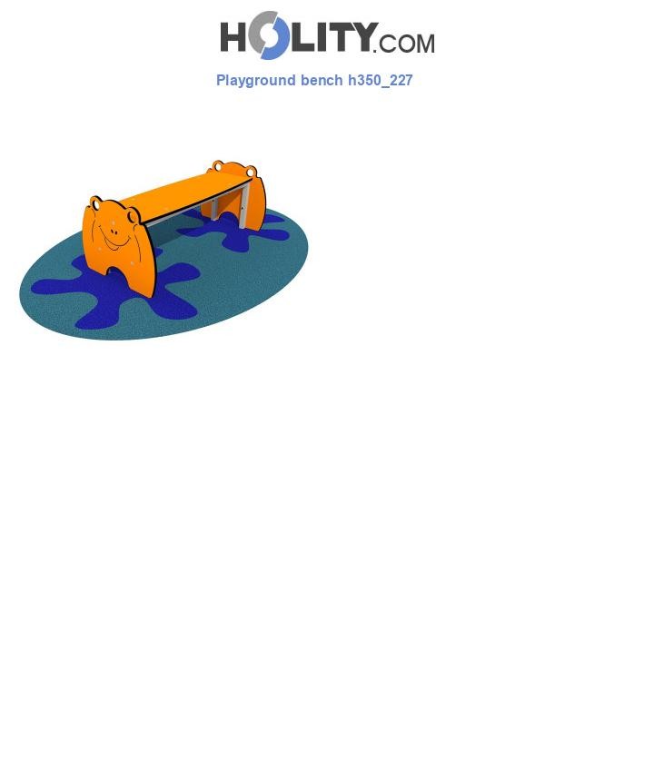 Playground bench h350_227