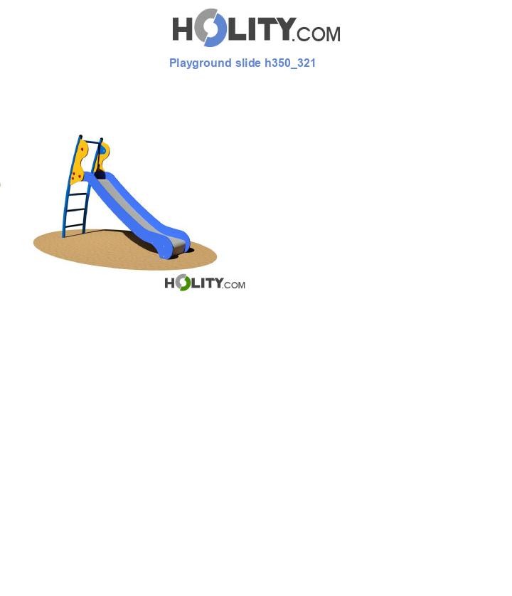 Playground slide h350_321